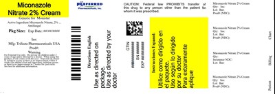 Miconazole New label.jpg A close-up of a yellow and black textAI-generated content may be incorrect. - Miconazole New label